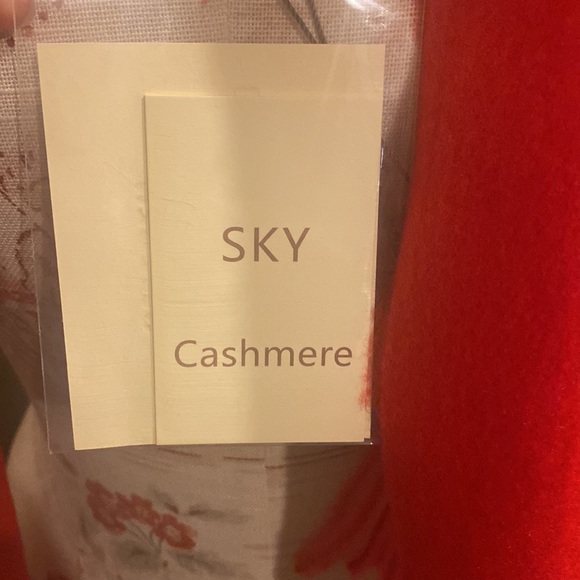 🌟Host Pick🌟 Sky Cashmere shawl - Picture 3 of 7